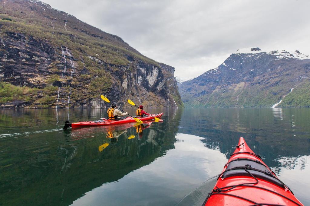 Grande Hytteutleige Og Camping Geiranger Exterior photo